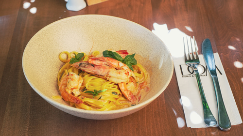TAGLIATELLE CU FRUCTE DE MARE 
